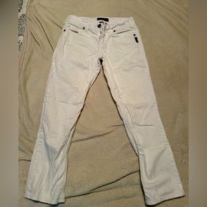 Silver Capri Jeans